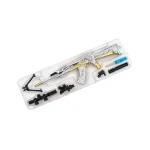 ماکت اسلحه کلاشینکف سفید طلایی - Image 3