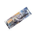 ماکت اسلحه کلاشینکف سفید طلایی - Image 2