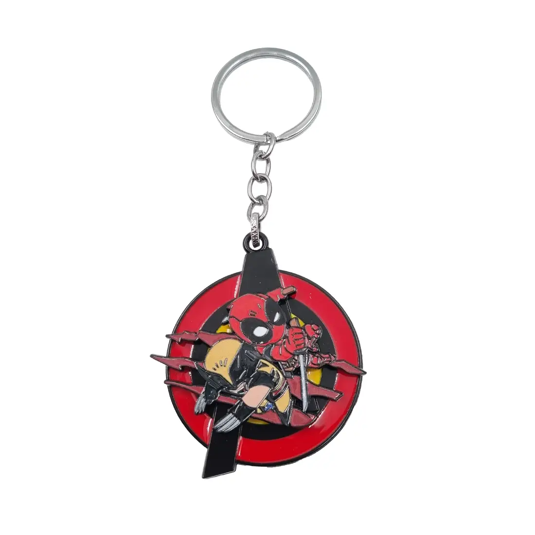 Deadpool and Wolverine Keychain 1-1 جاکلیدی اسپینر ددپول و ولورین