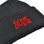کلاه بافت گلدوزی گیم اور مشکی Game Over - Image 2