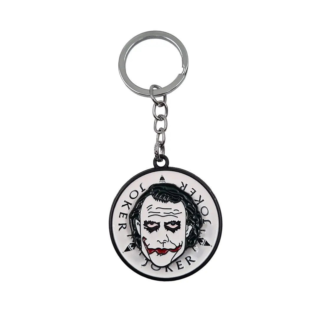 Joker Keychain 6-1 جاکلیدی اسپینر جوکر سفید Joker