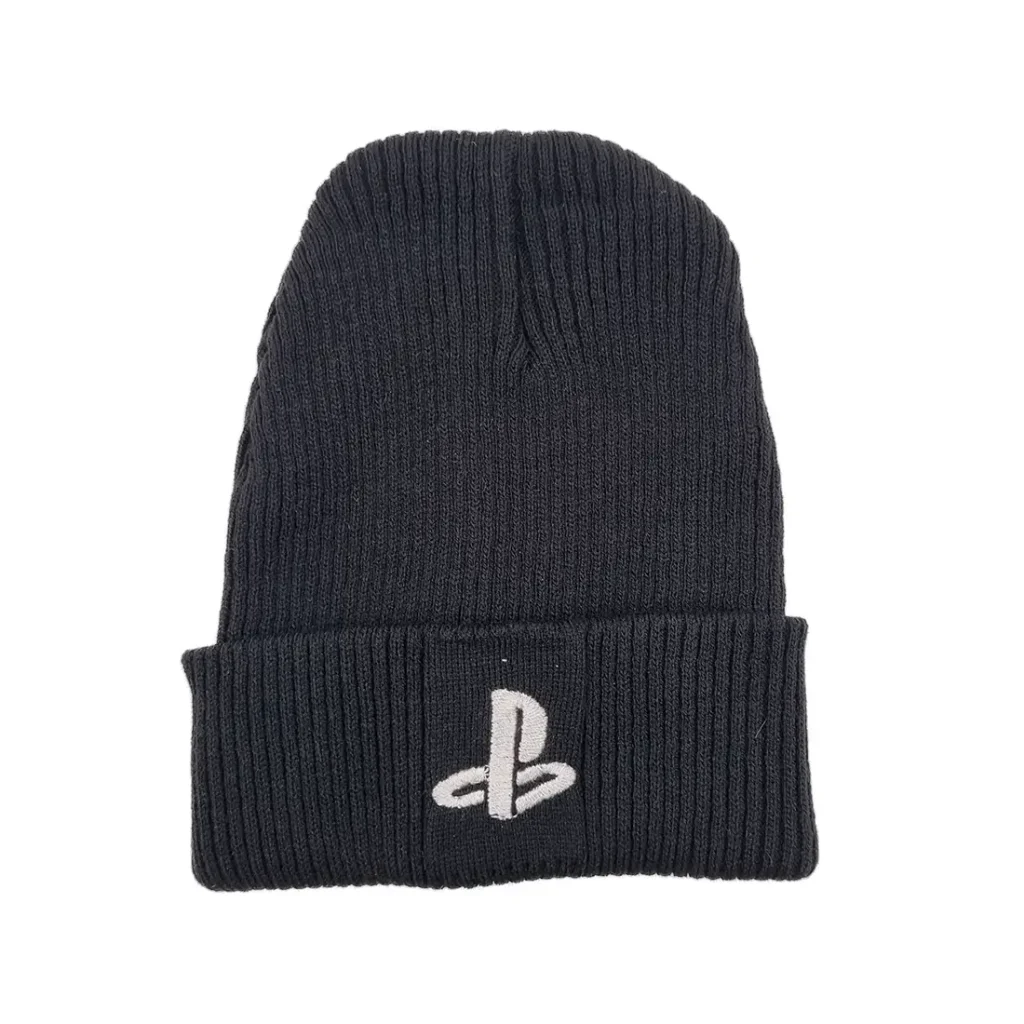 کلاه بافت گلدوزی پلی استیشن مشکی Playstation