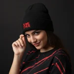 کلاه بافت گلدوزی گیم اور مشکی Game Over - Image 4