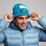 کلاه بافت گلدوزی گیم پد آبی Game Pad - Image 3