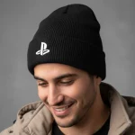 کلاه بافت گلدوزی پلی استیشن مشکی Playstation - Image 3