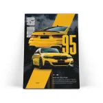 تابلو شاسی ماشین اسپرت بی ام و مدل 6