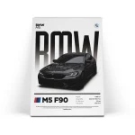 تابلو شاسی ماشین اسپرت بی ام و مدل 10