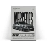 تابلو شاسی ماشین اسپرت مرسدس بنز مدل 2