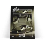 تابلو شاسی ماشین اسپرت پورشه مدل 3