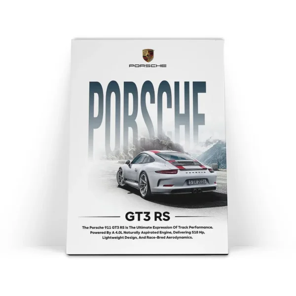 تابلو شاسی ماشین اسپرت پورشه مدل 5