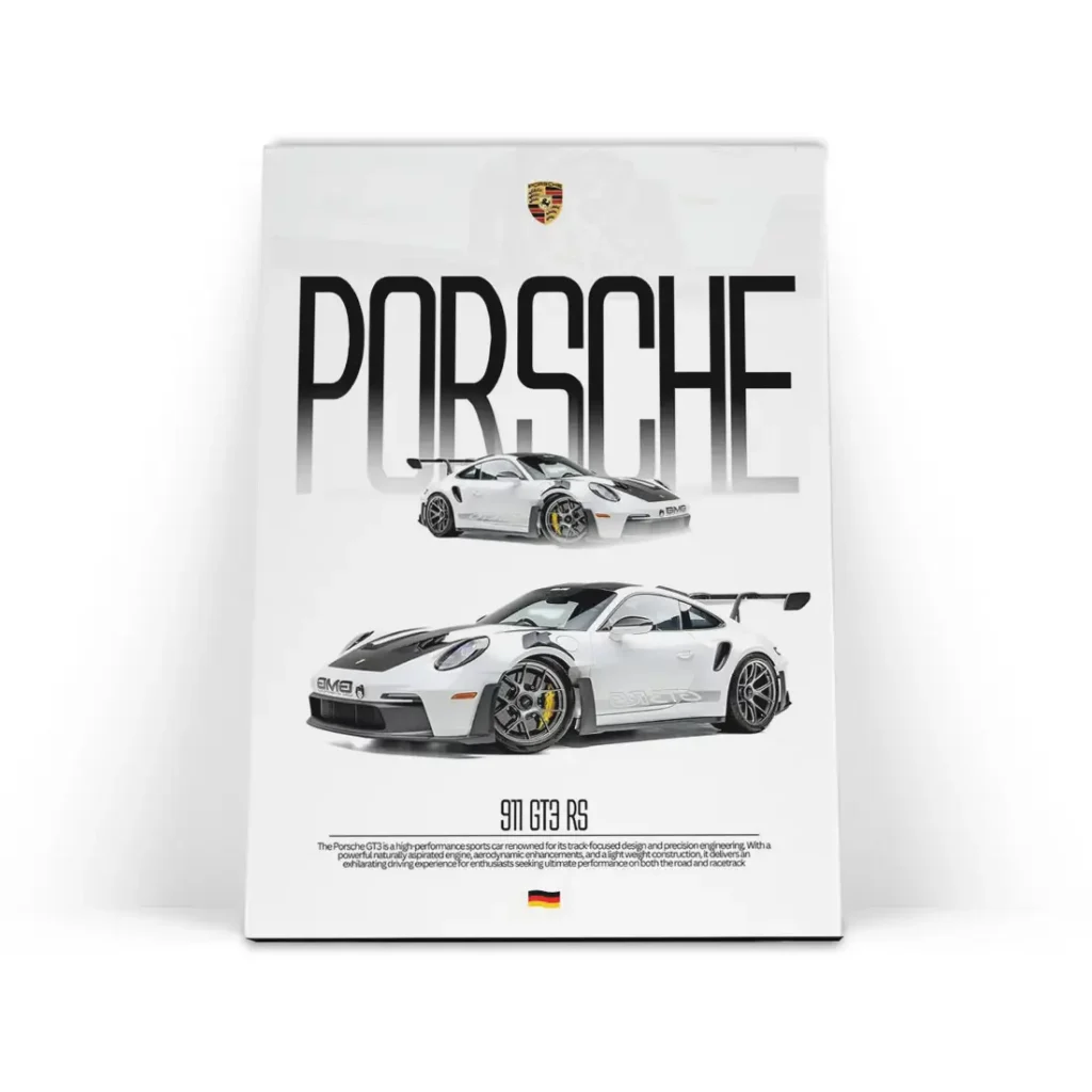 تابلو شاسی ماشین اسپرت پورشه مدل 10