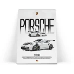 تابلو شاسی ماشین اسپرت پورشه مدل 10