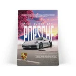 تابلو شاسی ماشین اسپرت پورشه مدل 12