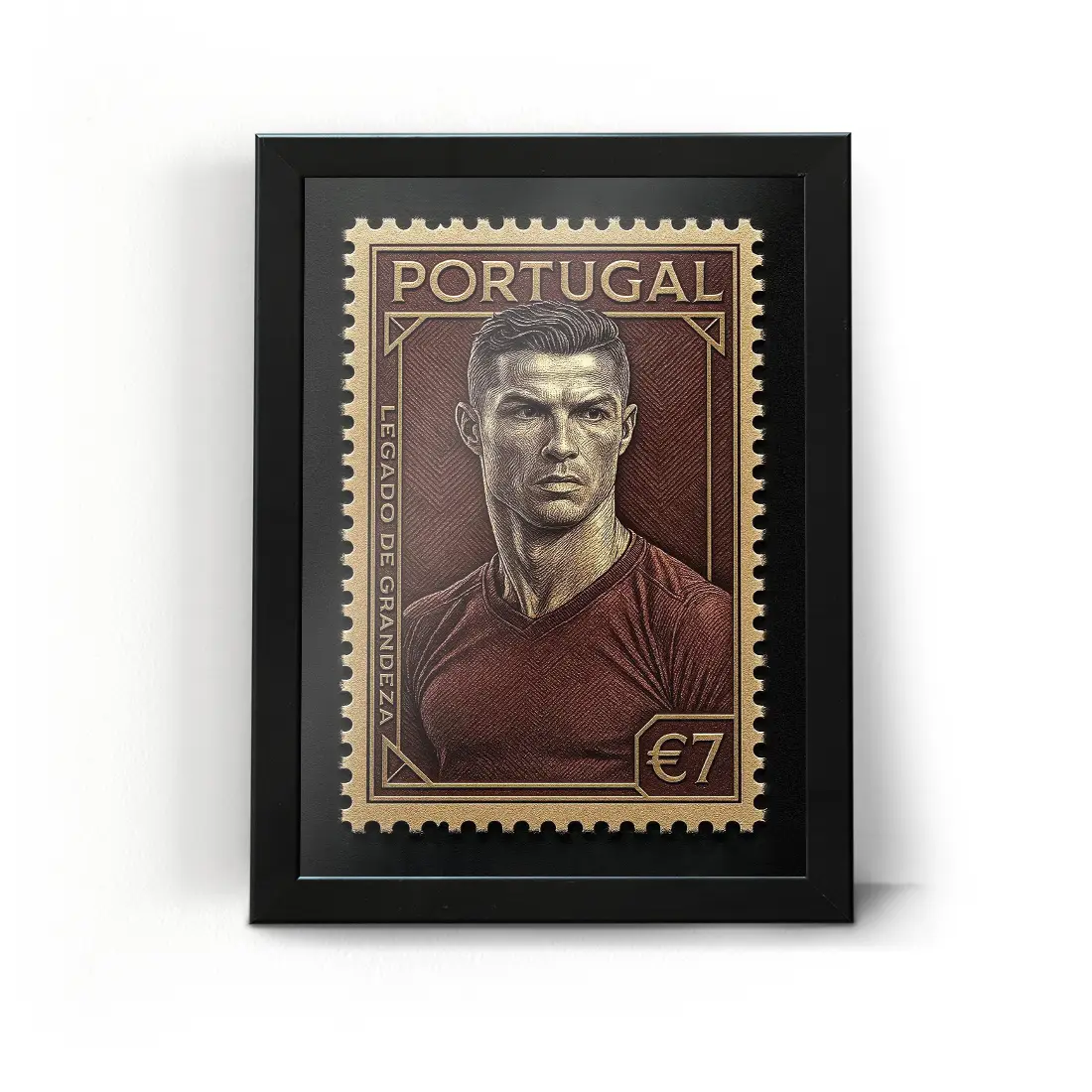 Cristiano Ronaldo frame-02 تابلو قاب کریستیانو رونالدو مدل 2 Cristiano Ronaldo