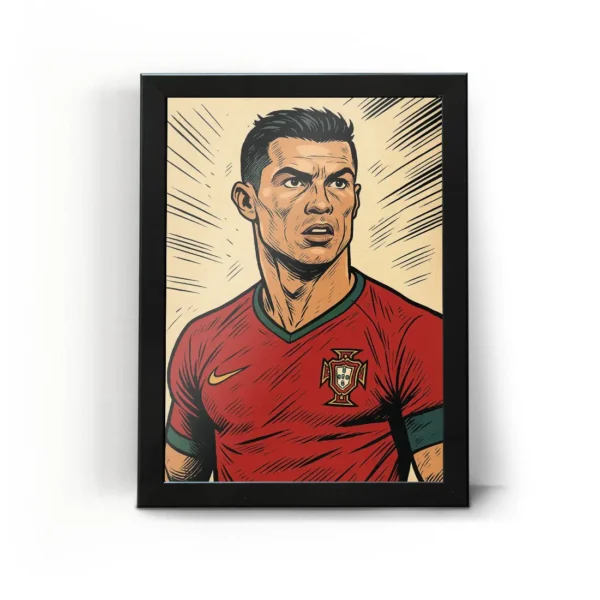 تابلو قاب کریستیانو رونالدو مدل 3 Cristiano Ronaldo