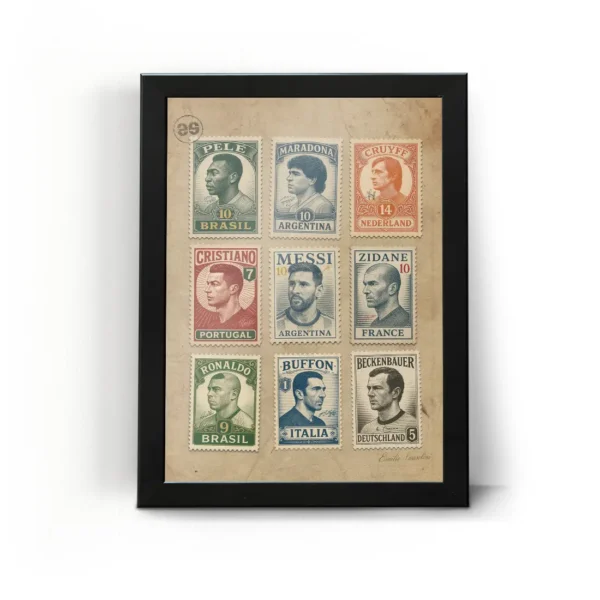 تابلو قاب اساطیر فوتبال Football Legends