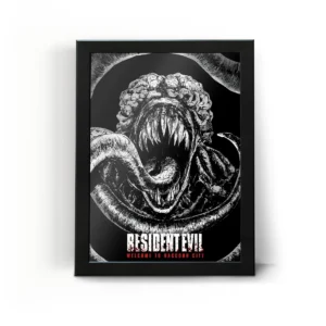 تابلو قاب رزیدنت اویل لیکر Resident Evil Licker