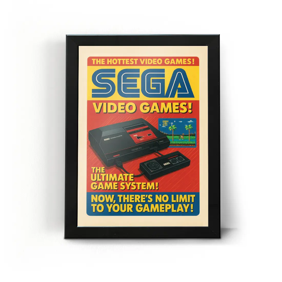 Sega frame-03 تابلو قاب کنسول سگا Sega Consul