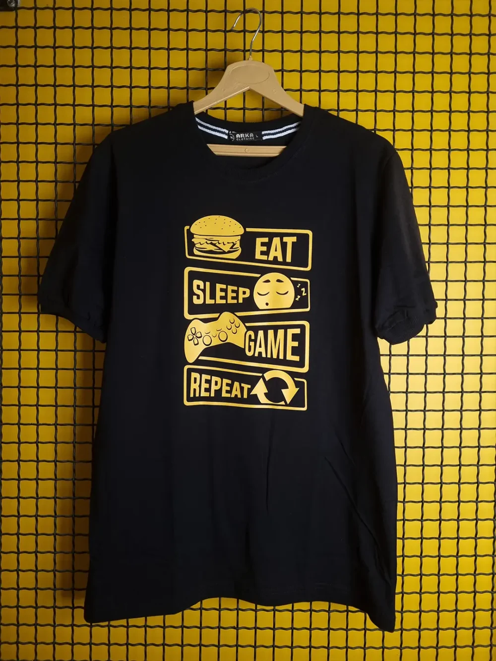 تیشرت گیمینگ Eat Sleep Game - تصویر 2