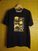 تیشرت گیمینگ Eat Sleep Game - Image 2