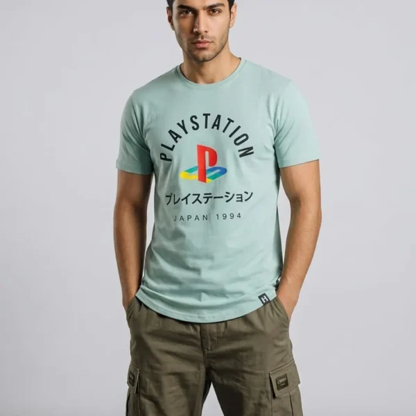 تیشرت گیمینگ طرح پلی استیشن کلاسیک Playstation