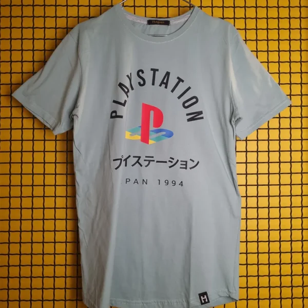 تیشرت گیمینگ طرح پلی استیشن کلاسیک Playstation 2