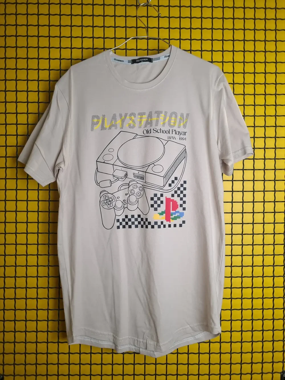تیشرت خاکی رترو پلی استیشن Playstation2