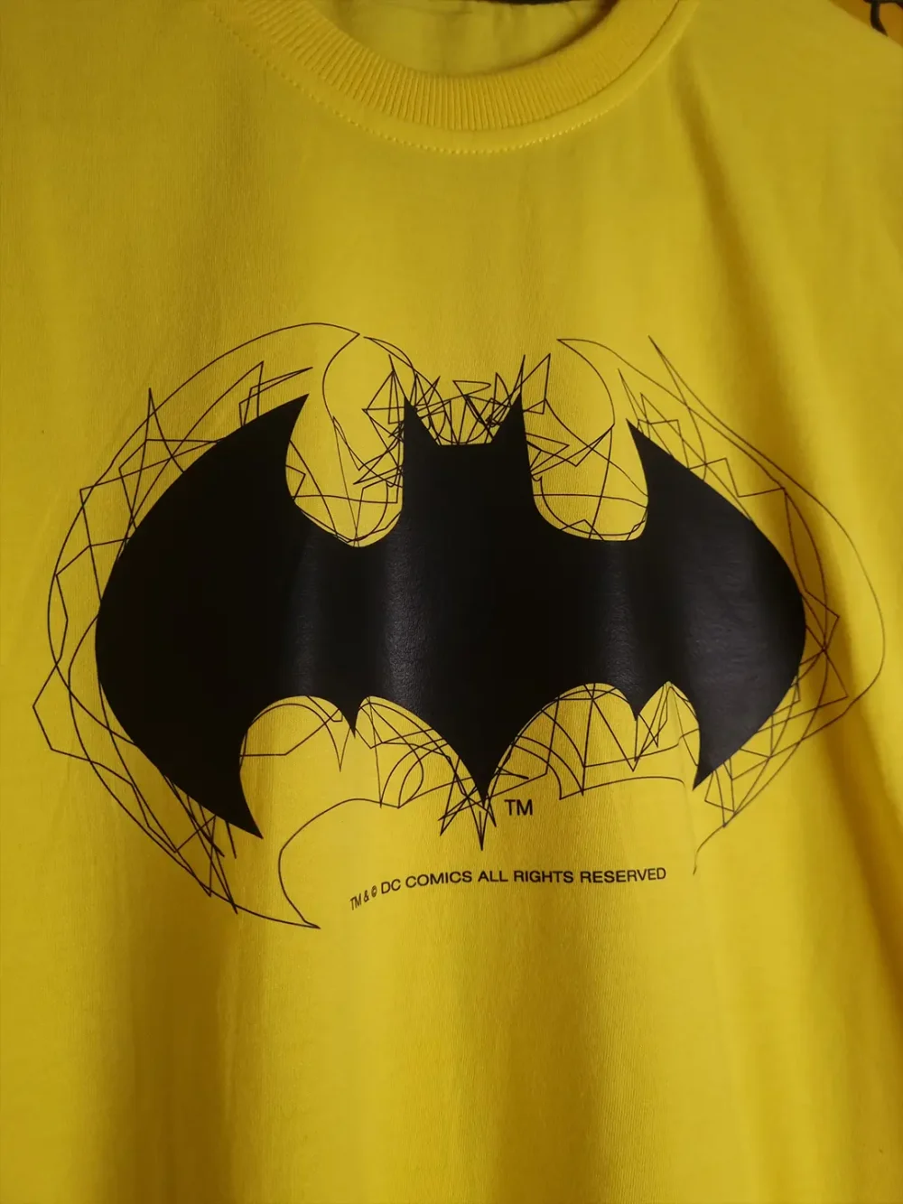 تیشرت بتمن زرد Batman طرح یک - Image 3