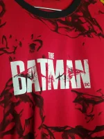 تیشرت بتمن Batman طرح قرمز ابر و بادی - Image 3