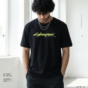 تیشرت گیمینگ سایبرپانک Cyberpunk 2077 طرح یک