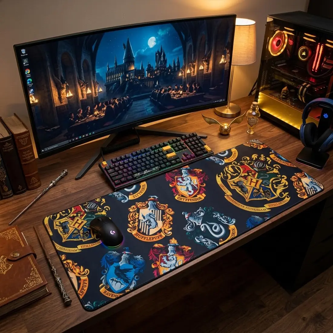 Harry Potter Mouse pad 3-3 ماوس پد گیمینگ هری پاتر مدل 3 Harry Potter - Image 1