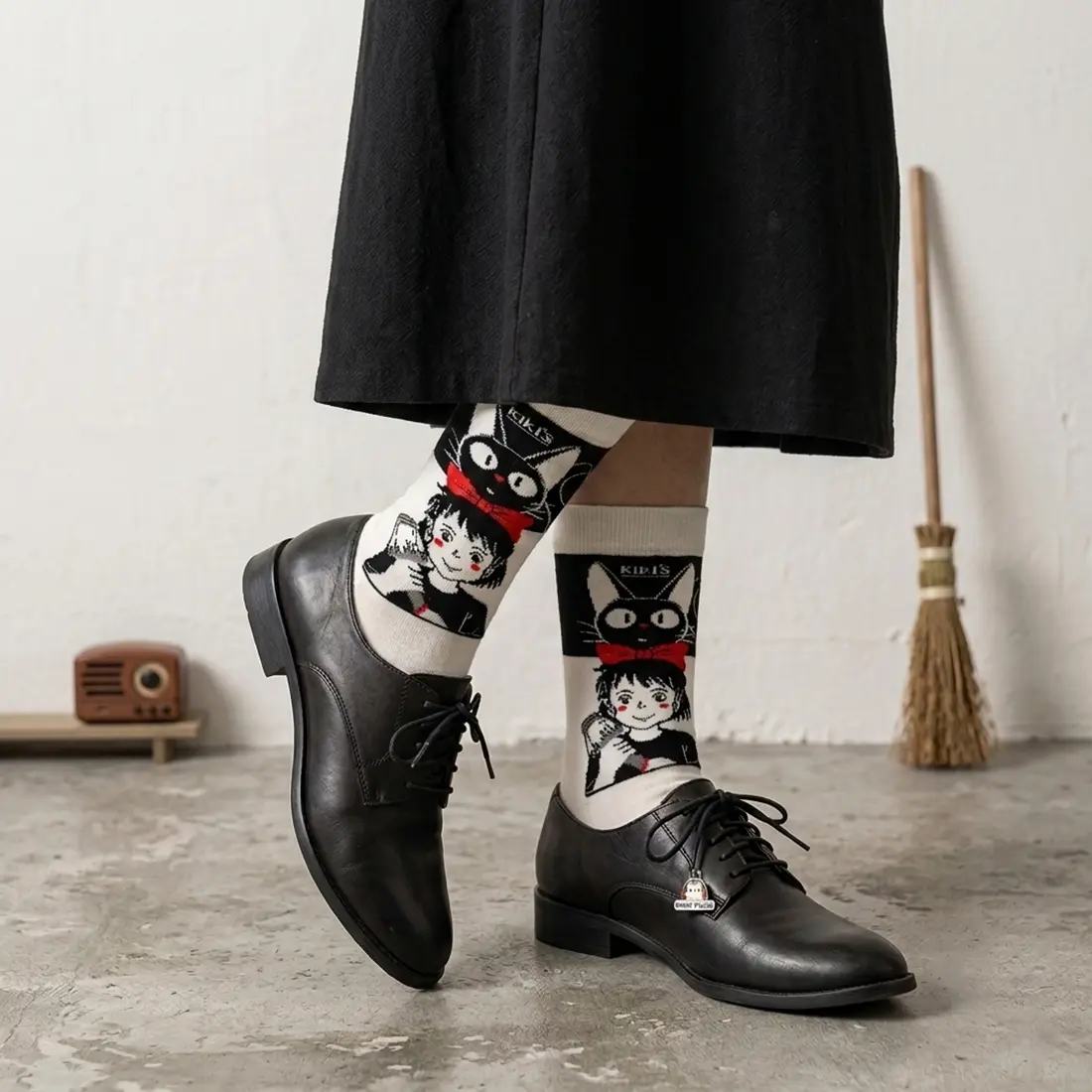 Kiki's Delivery Socks 1-3 جوراب انیمه طرح سرویس تحویل کیکی Kiki