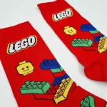 جوراب لگو Lego مدل قرمز - Image 3
