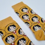 جوراب انیمه طرح پترن لوفی Luffy - Image 3