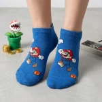 جوراب سوپر ماریو آبی Super Mario