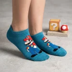 جوراب سوپر ماریو آبی 2 Super Mario