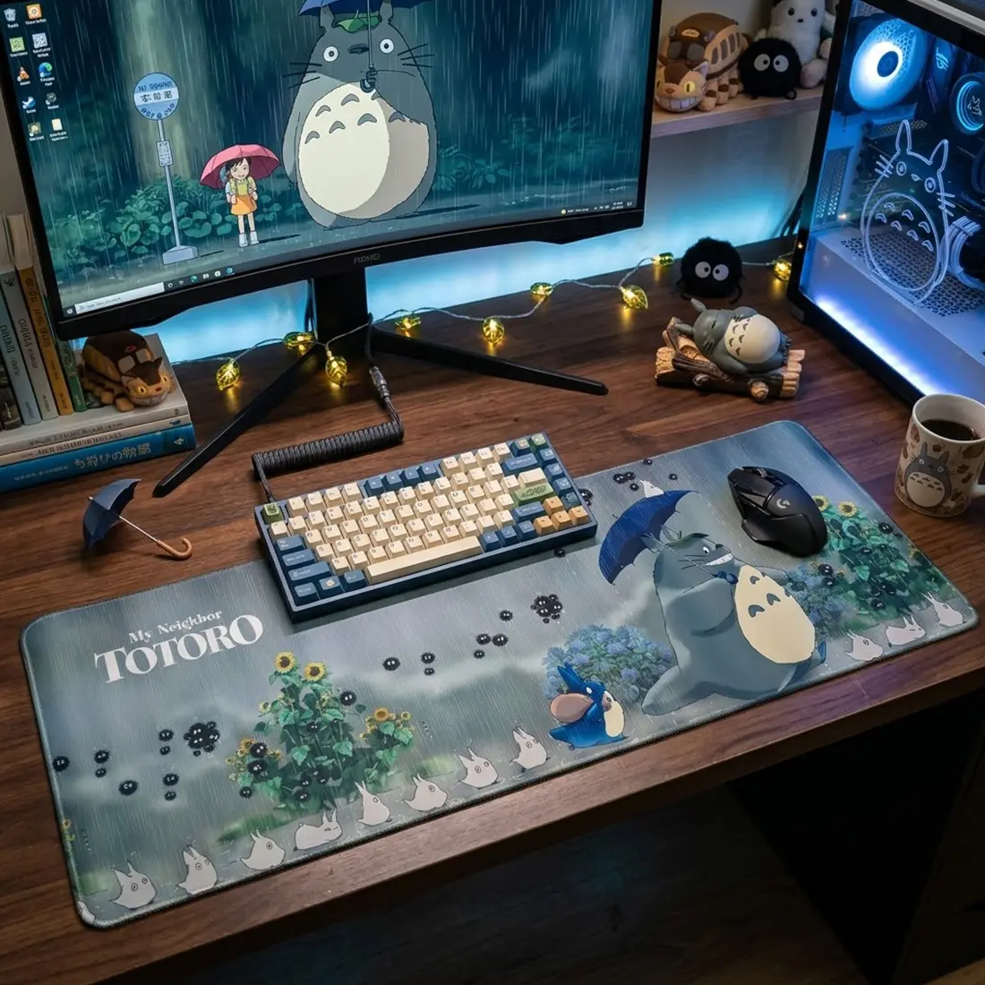 Totoro Mouse pad 2-3 موس پد انیمه ای توتورو مدل 2 Totoro - Image 1
