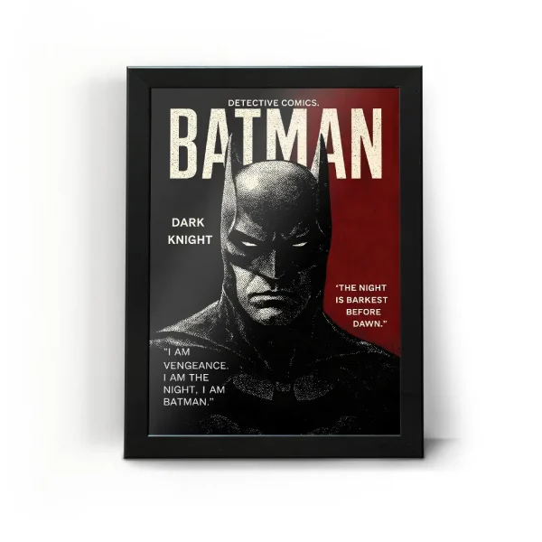 تابلو قاب بتمن Batman طرح 22