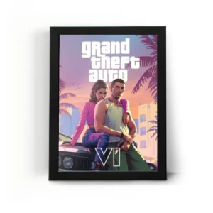 تابلو قاب جی تی ای وی آی GTA V.I طرح 12