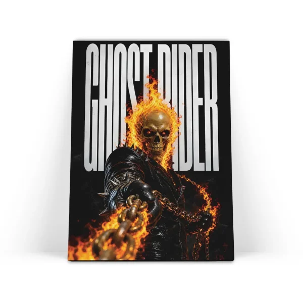 تابلو شاسی روح سوار Ghost Rider طرح 8