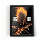 تابلو قاب روح سوارGhost Rider طرح 6