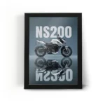 تابلو قاب موتور ان اس 200 Motor Cycle طرح 1