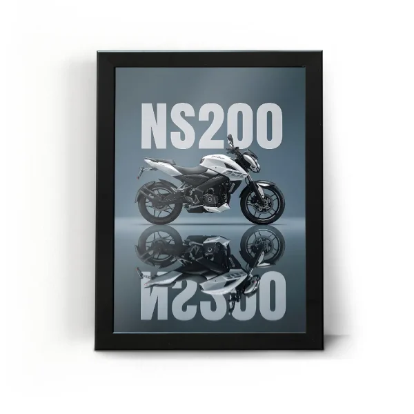 تابلو قاب موتور ان اس 200 Motor Cycle طرح 1