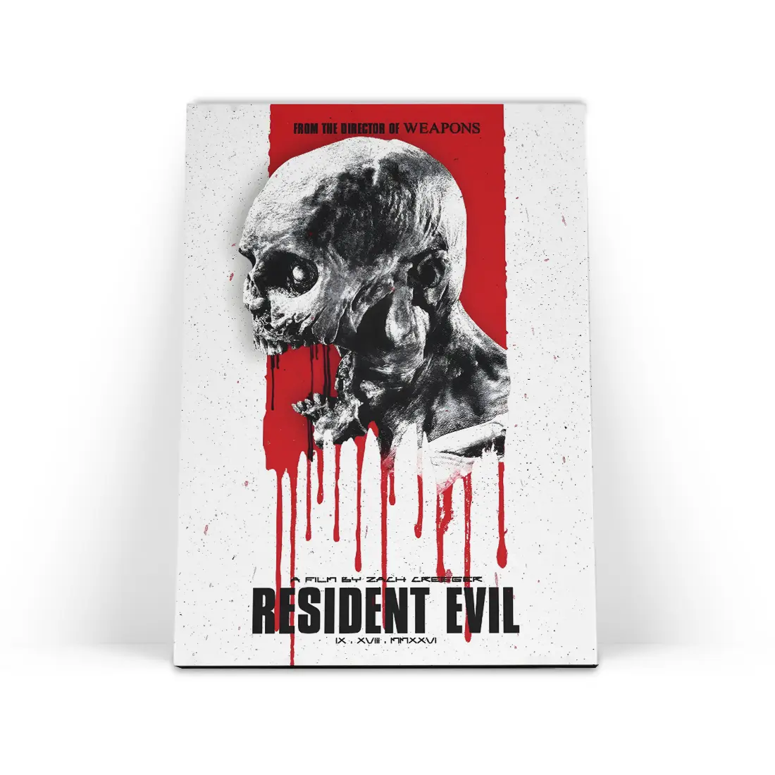 Resident Evil Tablo Shasi-07 تابلو شاسی رزیدنت اویل Resident Evil طرح 7