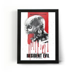 تابلو قاب رزیدنت اویل Resident Evil طرح 18