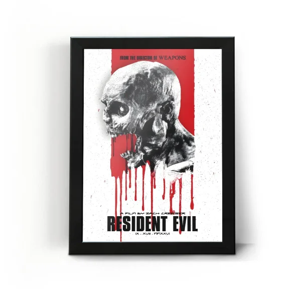 تابلو قاب رزیدنت اویل Resident Evil طرح 18