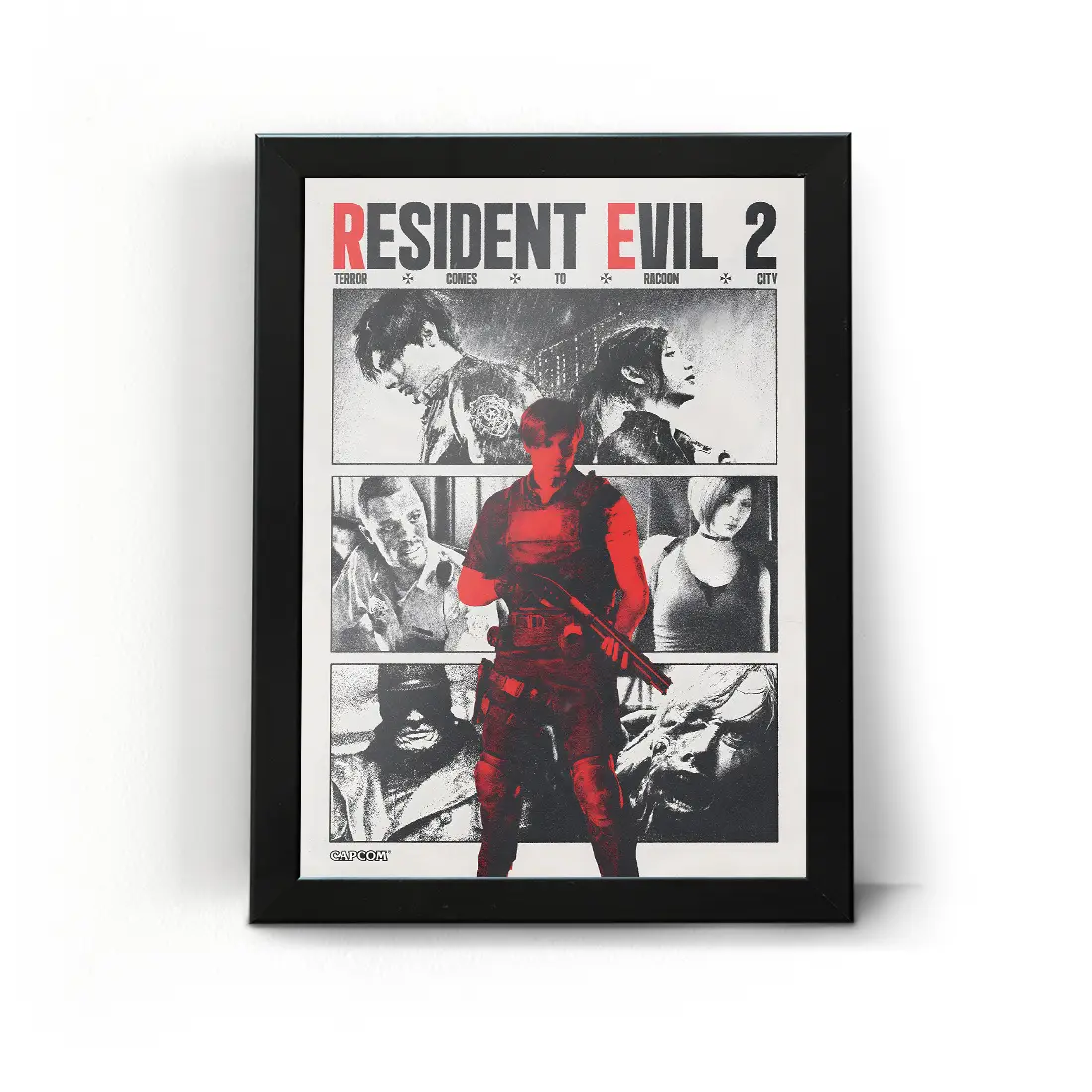 Resident Evil frame-21 تابلو قاب رزیدنت اویل Resident Evil طرح 21