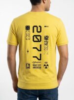 تیشرت سایبرپانک 2077 Cyberpunk رنگ زرد - Image 2