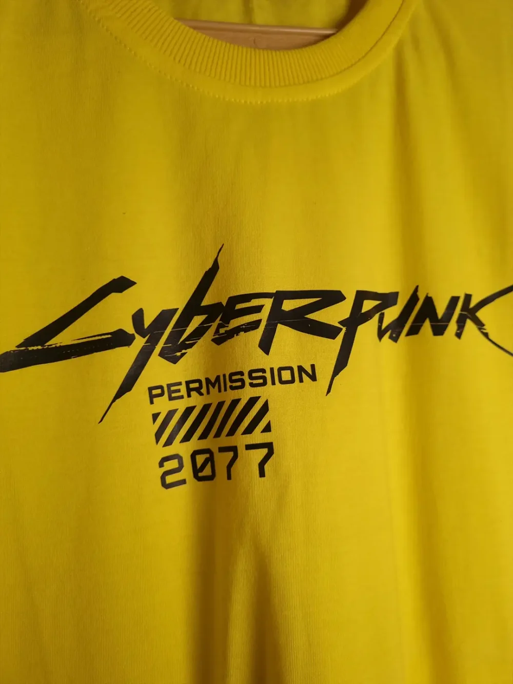 تیشرت سایبرپانک 2077 Cyberpunk رنگ زرد - Image 4