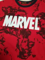 تیشرت مارول Marvel طرح قرمز دودی - Image 2